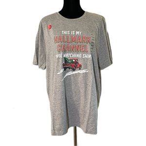 ✨🆕🎄🛷THIS IS MY HALLMARK CHANNEL MOVIE WATCHING SHIRT🛷🎄